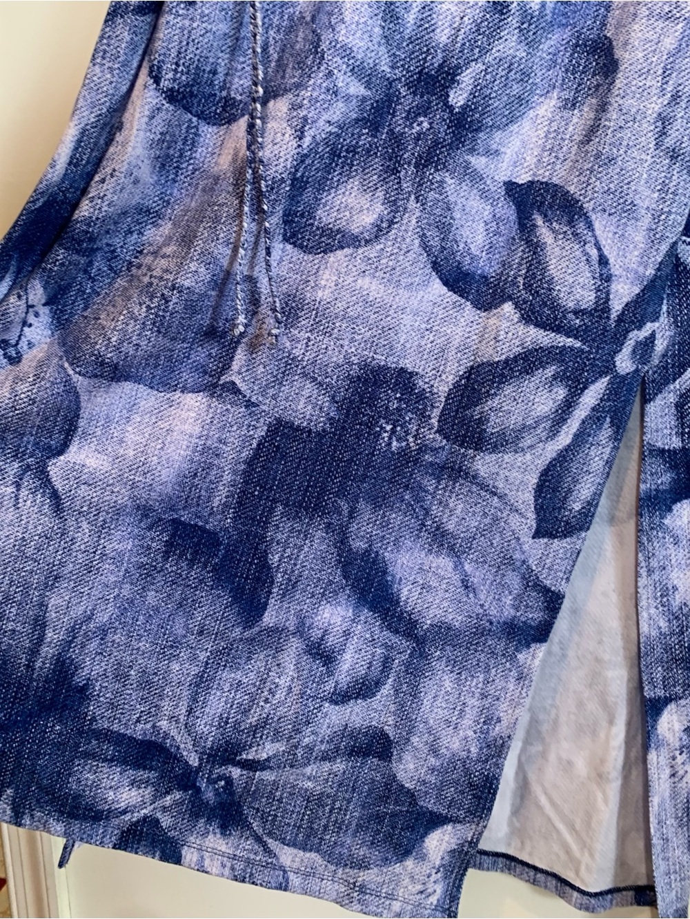 New Chico’s Tropical Beachy Maxi Dress Blue Chico’s 0 - Picture 3 of 7